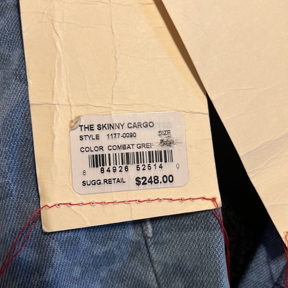 Current/Elliott | Combat Skinny Cargo Jeans - Picture 2 of 5